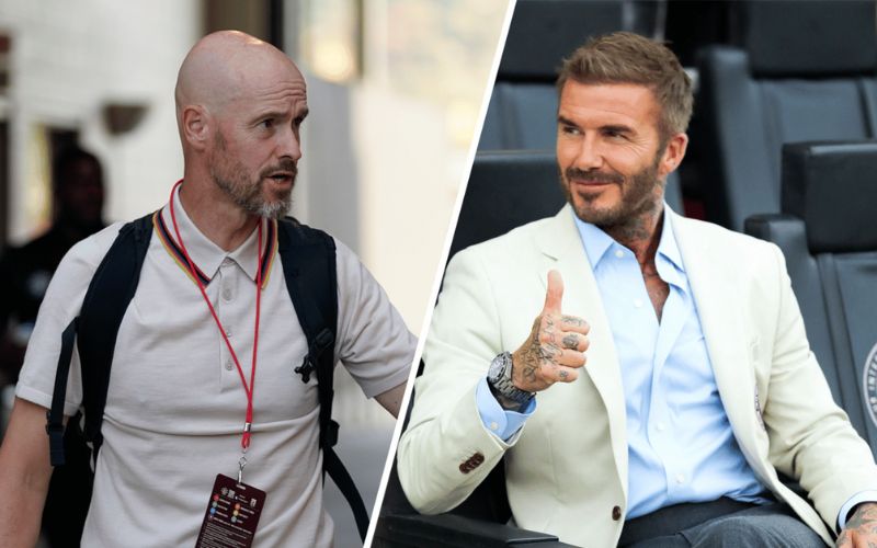 David Beckham về phe HLV Erik ten Hag trước áp lực ông có thể bị sa thải